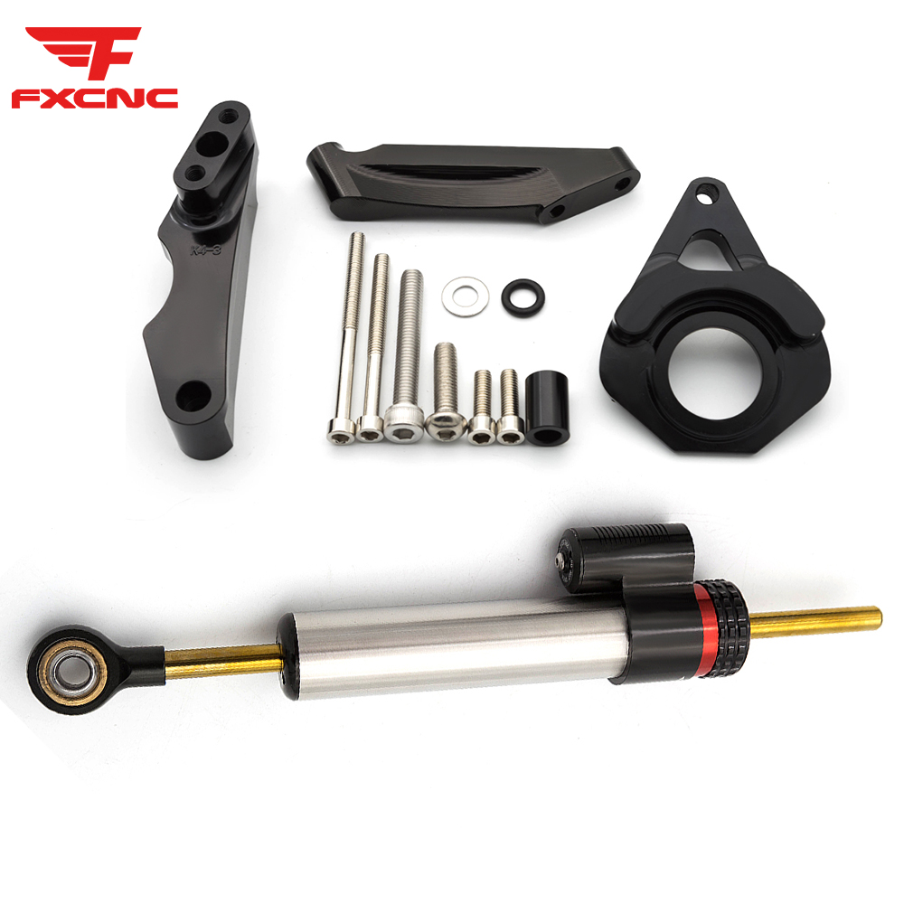 For Suzuki GSXR600 750 K4 2001 - Steering Damper Stabilizer Kit Cnc review and price