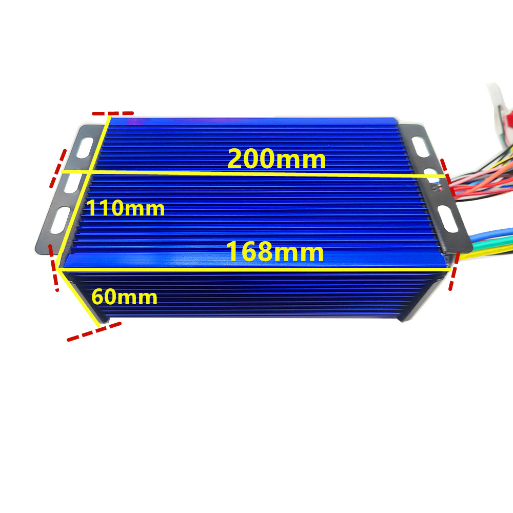 36V 48V 60V 72V 2000W Brushles - 72V 45A Dual Controller review and price