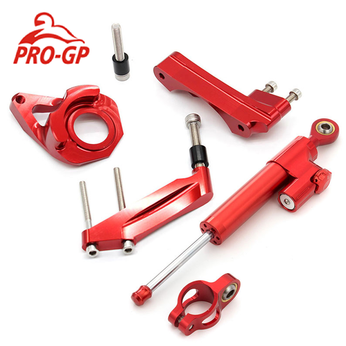 CNC Aluminum Motorcycle Steeri - Steering Damper Stabilizer Kit Cnc review and price