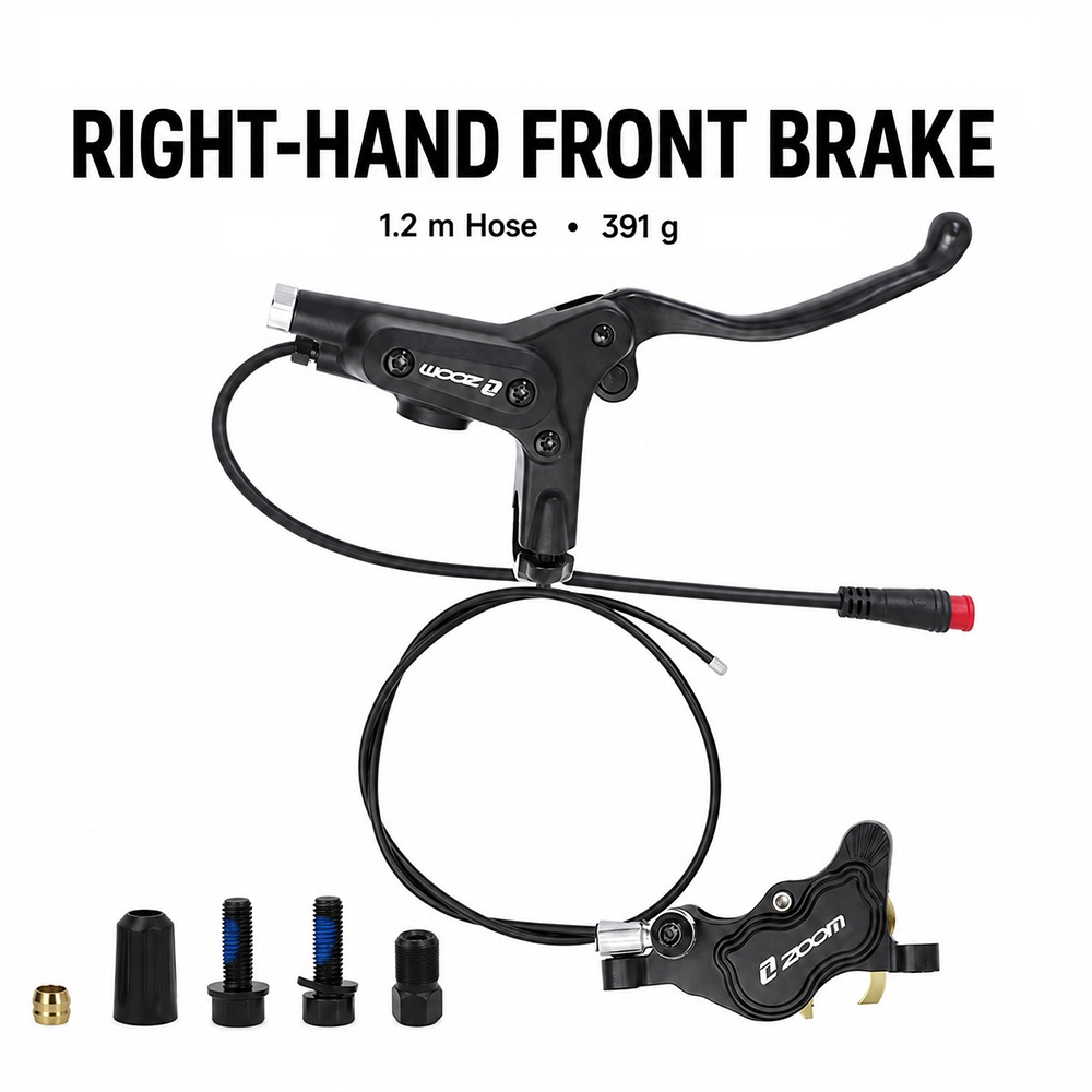 ZOOM HB-890E 4-Piston Hydrauli - Zoom Hydraulic Brake 4 Piston E-Scooter review and price