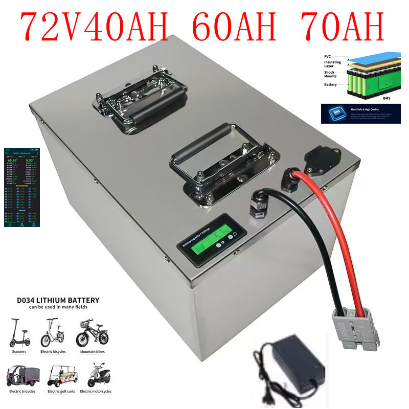 72V Lithium-Ion Battery with B - 72V 30Ah Lifepo4 Battery Pack review and price