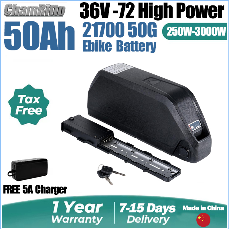 48V 30AH Electric Bike Battery - 60V 30Ah 21700 Battery Pack review and price