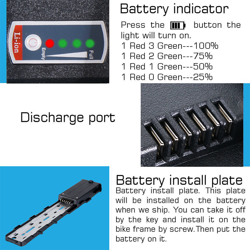 48V 30AH Electric Bike Battery - 60V 30Ah 21700 Battery Pack review and price